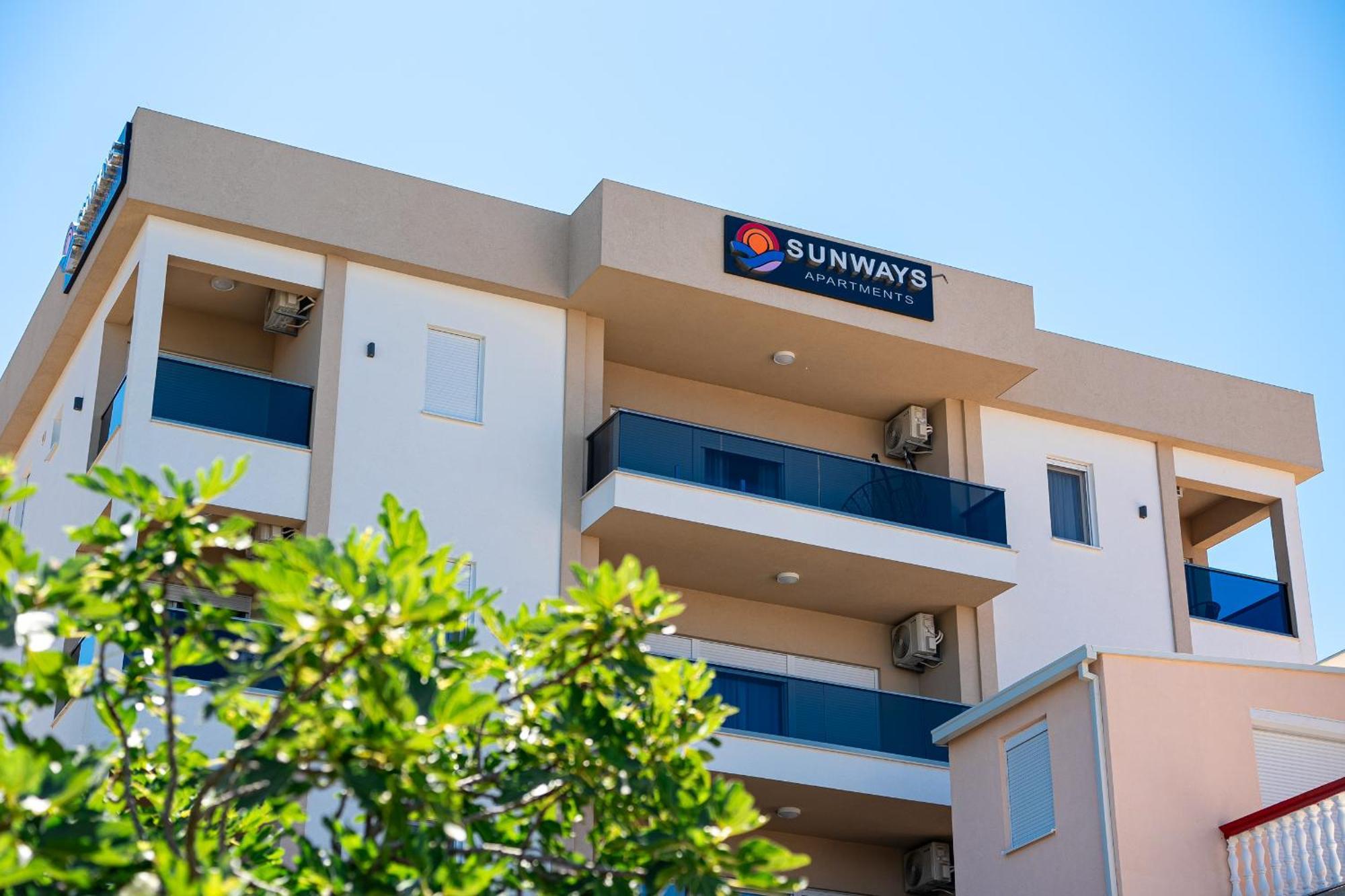 Sunways Apartments Dobra Voda Exterior foto